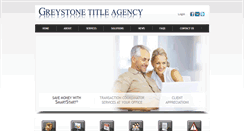 Desktop Screenshot of greystonetitle.com